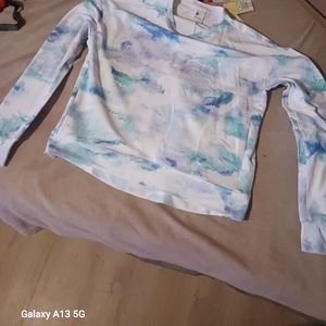 All in Motion Womens Sweatshirt  Tie-Dye